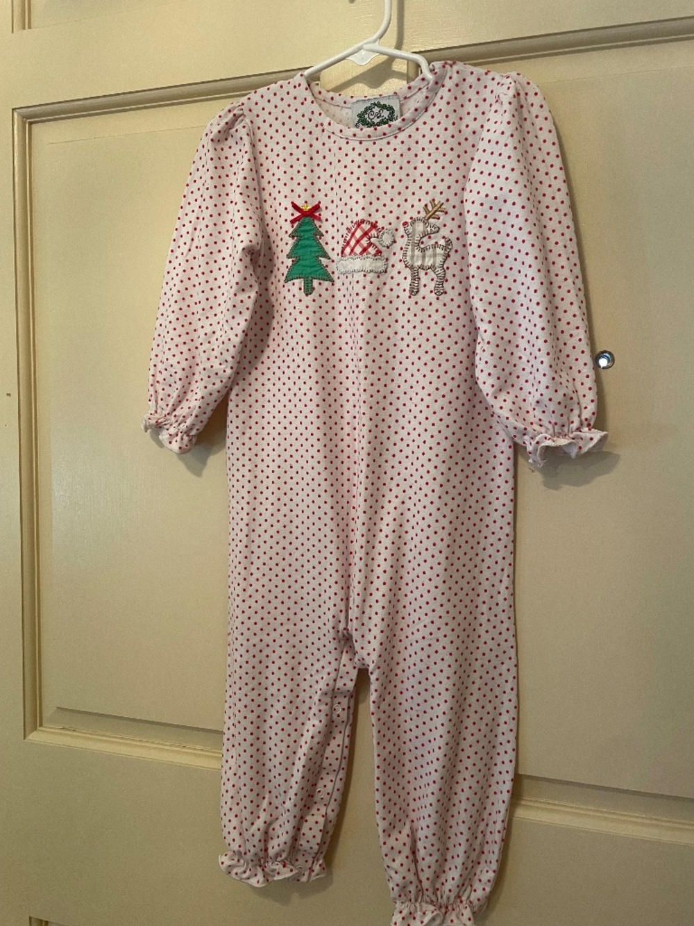 GUC Cecil and Lou Christmas Romper 2T